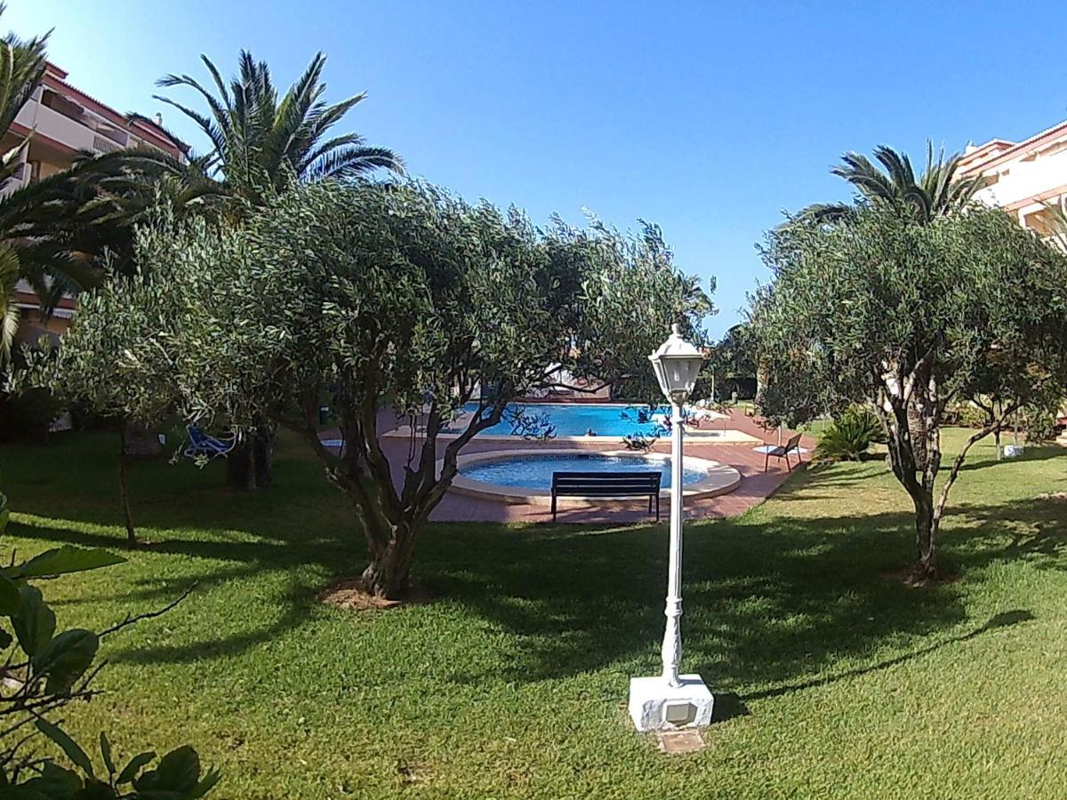 Bonito Apartamento En Primerla Linea De Playa دينايا المظهر الخارجي الصورة