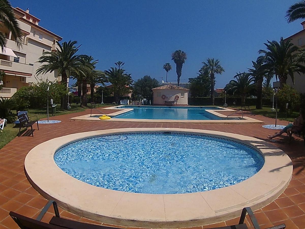 Bonito Apartamento En Primerla Linea De Playa دينايا المظهر الخارجي الصورة